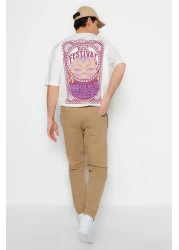  Collection بنطلون جبردين - جملي مقاس عادي TMNSS23PL00033