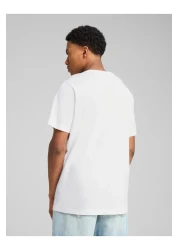 Puma Essential Logo Print Round Neck T-Shirt