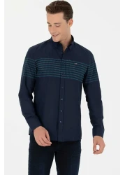 U.S. Polo Assn. قاعدة. بولو أسن. قميص رجالي 50272106-VR033