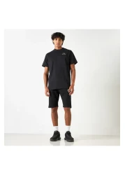 Kappa تي شيرت بقصة عادية ورقبة دائرية وأكمام قصيرة