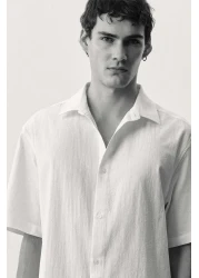 H&M Regular Fit Textured shirt