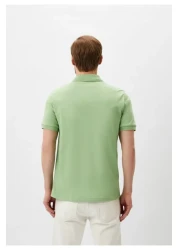 Boss Men's Green Polo Neck T-shirt