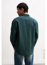 GIESTO قميص كتان خفيف الوزن كبير الحجم