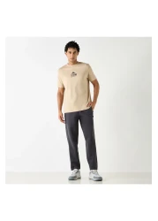 Kappa Logo Print T-shirt With Short Sleeves