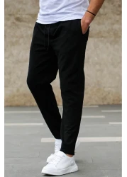 Madmext Black Jogger Pants 4242