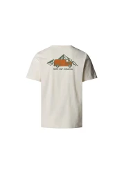 The North Face M Ss Outdoor Graphic Tee Men's Casual T-Shirt Nf0A8C1Zqli1 White