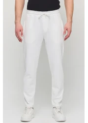 YXC Trend Maker Men's Slim Fit Elastic Waist Drawstring Lycra Comfortable Jogger Pants