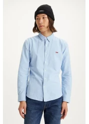 Levi's قميص رجالي قميص أزرق الحجم: M