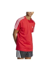 adidas تي شيرت Essentials Single Jersey ذو 3 خطوط