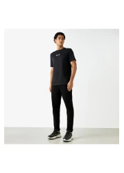 Lee Cooper تي شيرت مطبوع برقبة دائرية وأكمام قصيرة