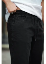 comstar Men's Baggy Comfortable Fit Waist Elastic Pants