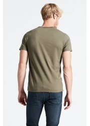 Levi's Men's Khaki Crew Neck T-shirt 56605-0110