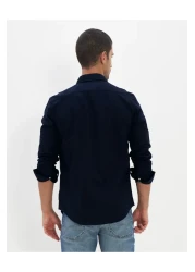 American Eagle Navy Blue Men's Shirt U-5153-2232