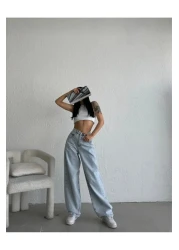 jsshop collection New Season Baggy High-Light Pant (Buckle Detail on Adjustable Waist)