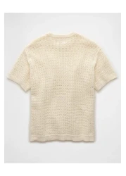 American Eagle Ae Open Knit Sweater T-shirt