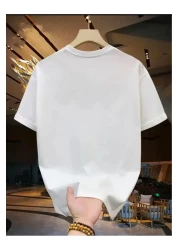 Medinenur Chest Printed Basic T-Shirt