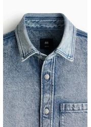 H&M Boxy Fit Denim shirt