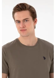 U.S. Polo Assn. Men's Regular Fit Crew Neck Mink Basic T-Shirt 50298035 -Vr052