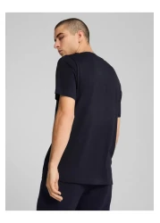 Puma Essential Logo Print Round Neck T-Shirt