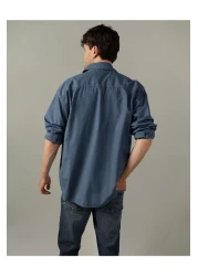 American Eagle AE Poplin Everyday Button-Up Shirt
