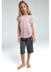 U.S. Polo Assn. U.S. Polo Assn. Girl's Pink Capri Suit