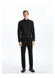 LC Waikiki قميص LCWAIKIKI رسمي بقصة ضيقة وأكمام طويلة للرجال