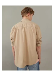American Eagle AE Poplin Everyday Button-Up Shirt