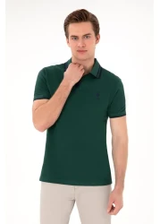 U.S. Polo Assn. Ternııy025 Dark Green Men's Polo Neck T-Shirt 2085130