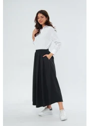 PASTELASTORE Long Flounce Skirt 1170 - 94cm