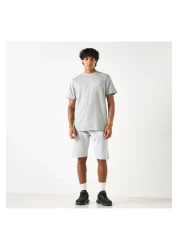 Kappa Crew Neck Regular Fit T-shirt with Short Sleeves