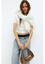 H&M Denim pull-on trousers