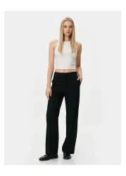 Koton بنطال بأرجل أنبوبية وجيب خصر عادي