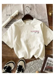 Touz Moda Matcha Printed Unisex Oversize T-Shirt