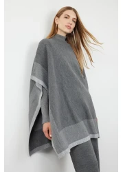  Modest طقم بنطلون تريكو رمادي وأعلى - كتلة الألوان TCTAW25US00018