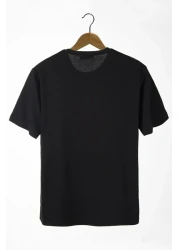 Pasage Azurco Oversize Playing Card Printed Black Dark T-shirt