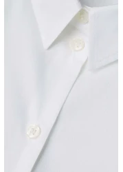 H&M قميص من مزيج القطن