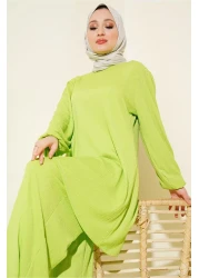 Bigdart طقم تونيك وبنطلون أخضر - نسائي 6663