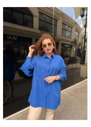 Qaju Women's Scallop Saks Shirt