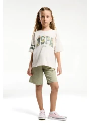 U.S. Polo Assn. U.S. Polo Assn. Girl's White Bermuda Suit