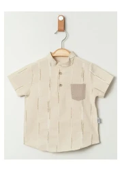 Chicsy Baby Striped Style Shirt and Waist Adjustable Short Sleeve Shorts Set for Kid and Baby