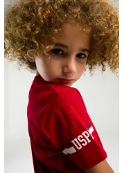 U.S. Polo Assn. U.S. Polo Assn. Boy's Red Bermuda Suit