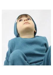 BALKABAĞI Corded Petrol Unisex Baby & Kids 3-Piece Set