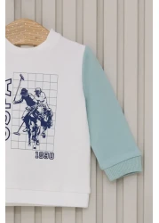 U.S. Polo Assn. Licensed Checked Pattern 2-Piece Set for Baby Boy