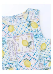 LC Waikiki فستان LCW للفتيات برقبة دائرية