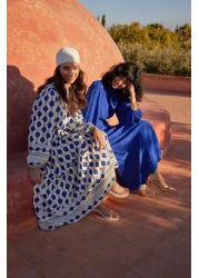  Modest Saks Jacquard Floral Woven Dress Tctss24Eb00064