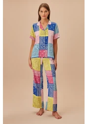 Suwen Patch Masculine Pajama Set