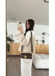 Lady Pixie طقم نسائي بوهيمي من الدانتيل