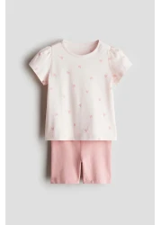 H&M 2-piece cotton jersey set