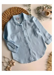 KETBaby Oversize Muslin Unisex Shirt Children's Set