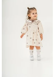 JNF kids Baby Girl Summer Bow Dress (Short Socks with Gift)